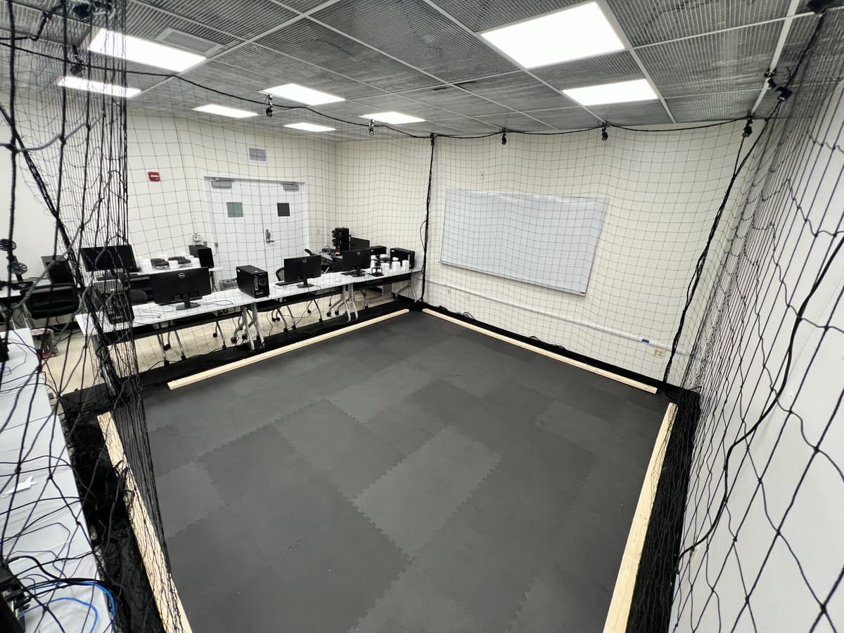 AVRC indoor flight and motion-capture area